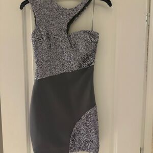 Arden B Mini Sequin Dress, Size XS